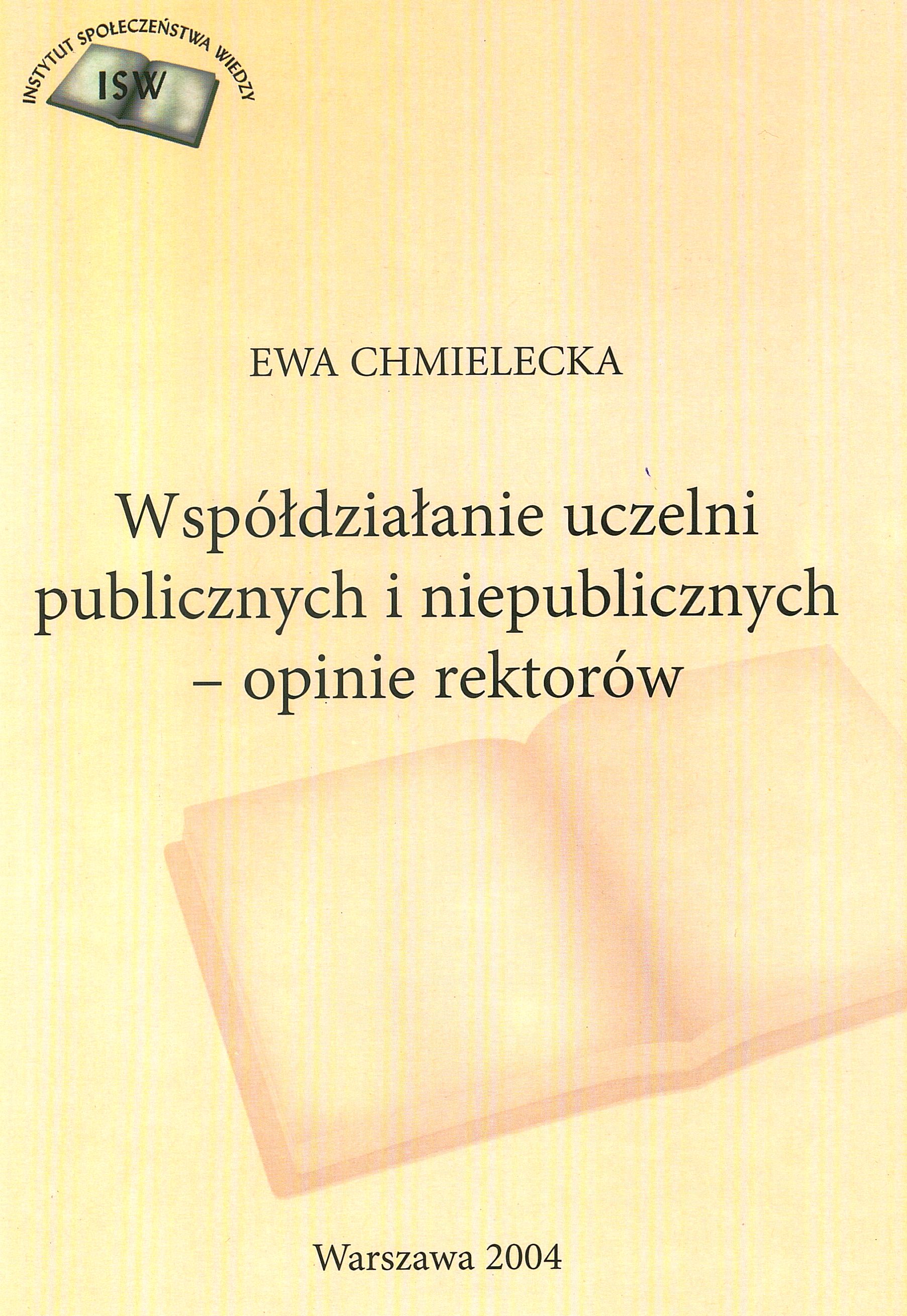 Współdziałanie uczelni poblicznych i niepublicznych - opinie rektorów